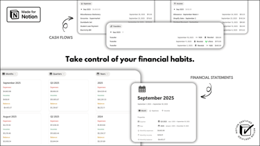 Notion Templates | Ultimate Finance OS™ | Cover 2