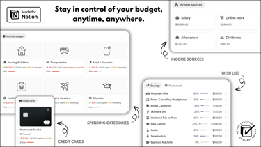 Notion Templates | Ultimate Finance OS™ | Cover 4