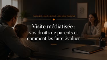 visite médiatisée à Montpellier – droits des parents