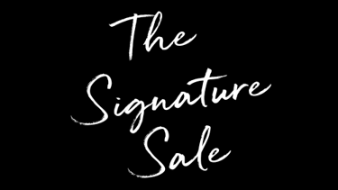 Black and white signature shop Belle Vie