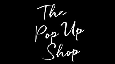 Black and white pop up shop Belle Vie