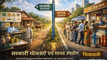 Connecting government schemes with practical human benefits