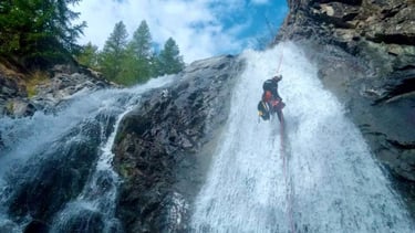 Canyon de chichin, canyon de oules du diable, Serre-Ponçon, Hautes-Alpes 05