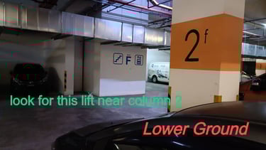 Find us LG Car Park