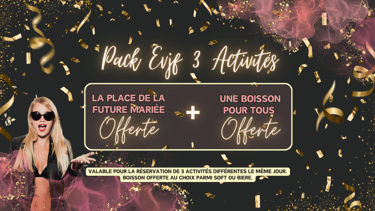 Pack EVJF 3 activités à Clermont Ferrand