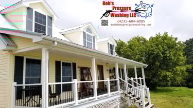 House wash in Whitesburg, Tn 37891 near me by Bobs Pressure Washing LLC in Bulls Gap, Tn 37711 6