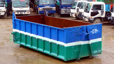 Reliable Roro bin rental services by TOT Cleaning Sdn Bhd