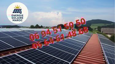Energie Solaire Maroc
