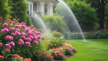 Technician carefully cleaning a residential pool with professional equipment