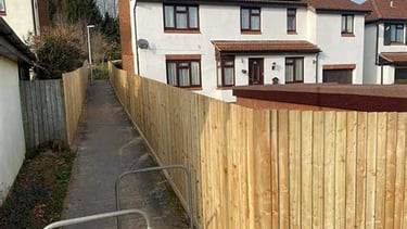 a fencing job