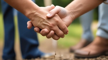 Close-up of a cybersecurity expert analyzing data on multiple screens