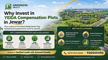 Investment guide for YEIDA compensation plots in Jewar near Noida International Airport.