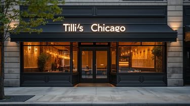 Tilli’s Restaurant Chicago exterior and contact location