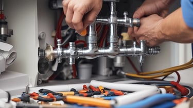 low angle view photography of a gray building