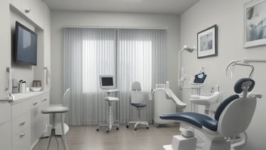 Close-up of a laptop screen showing online dental marketing training