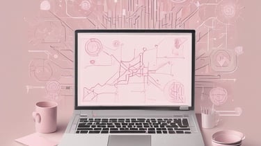 pink metal frame photo