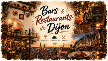 sortie bar et restaurant sympas et original à dijon