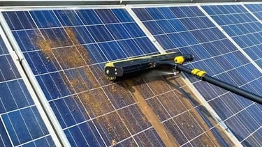 a solar paneled solar paneled on a solar paneled roof