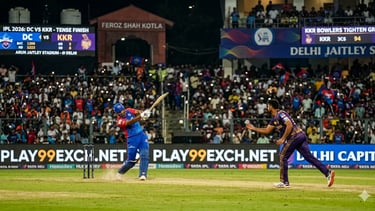 play99exch DC VS KKR