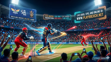 Play99exch LSG VS RCB