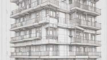 low angle view photography of a gray building