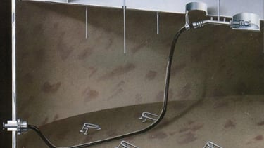 Sistema de Drenaje de Techo con Manguera (Floating Roof Drain System with Hose)