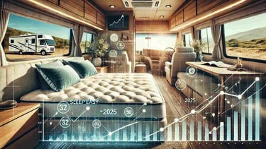Sleep Easy: UK's 2025 RV Mattress Market [+ Top Trends]