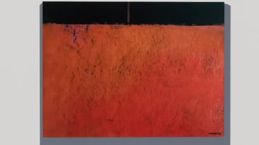 "Dia Anterior, obra de arte contemporânea em técnica mista, disponível na galeria Arqface"