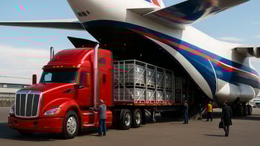 Etiquetas para exportaciones aéreas