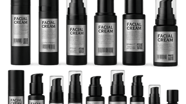 Etiquetas industriales para productos de belleza