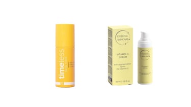 Timeless Vitamin C and Ferulic Acid Serum & Celestial Skincare Vitamin C Serum