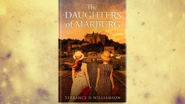 a book cover of the book the daughters of marburg