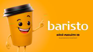 mascote 3D e personagem 3D Produtora Movement