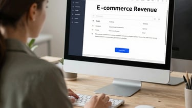 a white and black sign