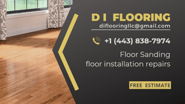 a flooring installation of a hardwood flooring installation