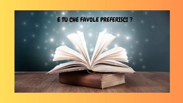 Libro aperto con luce magica - la magia delle favole della buonanotte