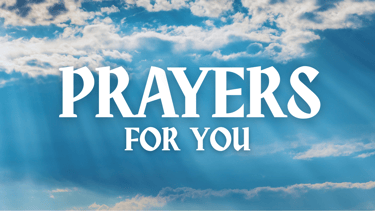 prayers for you clouds and rays of light