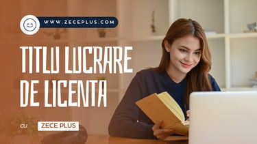 Alegerea unui titlu lucrare de licenta cu o echipa de experti in redactare lucrari de licenta