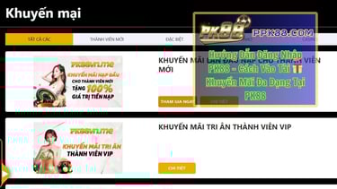 Cách Nhận Khuyến Mãi PK88 – Hướng Dẫn Chi Tiết & Điều Kiện Tham Gia