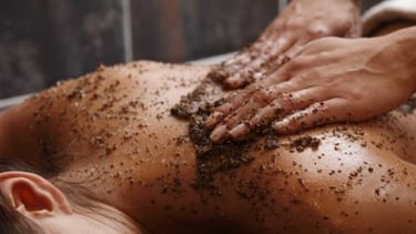 a woman getting a massage ubthan