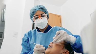 Odontologia, Baberos, Campos