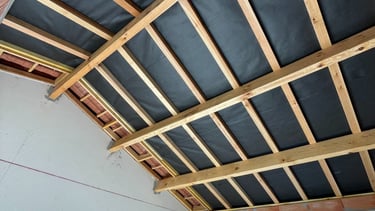 charpente de toiture intérieure