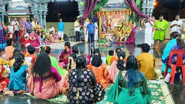 marriamman temple sangeetham performance