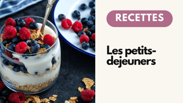 Recette Naturopathie petit déjeuner 