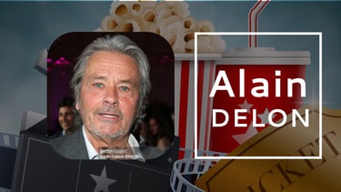 Alain Delon star du cinéma