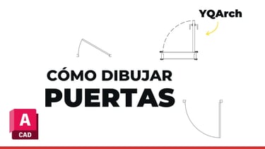 Cómo Dibujar Puertas en AutoCAD con YQArch