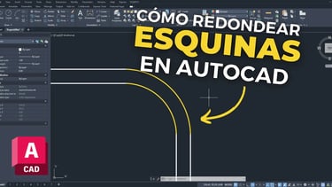 Cómo redondear Esquinas en AutoCAD