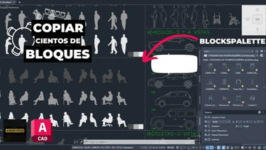 Copia 1000 Bloques en Segundos en AutoCAD | "Blockspalette