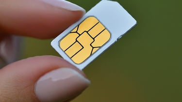 An image of SIM card