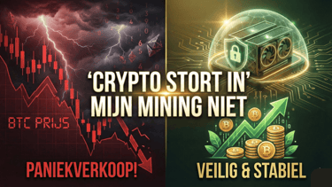 Crypto stort in - mijn mining niet